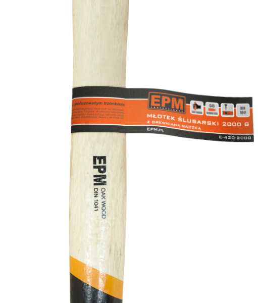 MŁOTEK ŚLUSARSKI DREWNIANA RĄCZKA 500G
