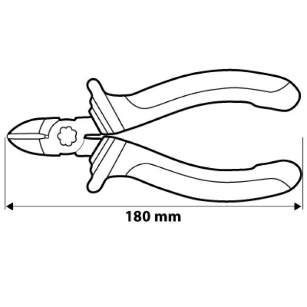 SZCZYPCE TNĄCE BOCZNE 180MM - obrazek 2