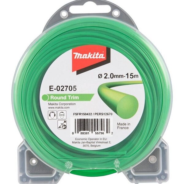 ŻYŁKA NYLONOWA OKRĄGŁA 2.0MM/15M