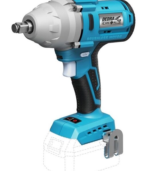 KLUCZ UDAROWY AKUMULATOROWY 1/2'' 18V 650NM 0*AH SAS+