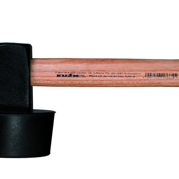 MŁOTEK BRUKARSKI Z GUMĄ 1.5KG L-400MM