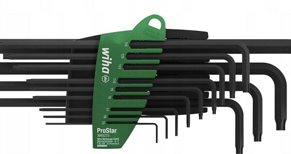 ZESTAW KLUCZY TRZPIENIOWYCH, UCHWYT PRO STAR, 14 CZ.