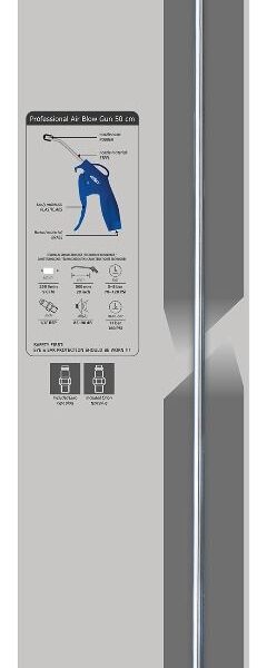 PISTOLET DO PRZEDMUCHU KOMPOZYT 50 CM