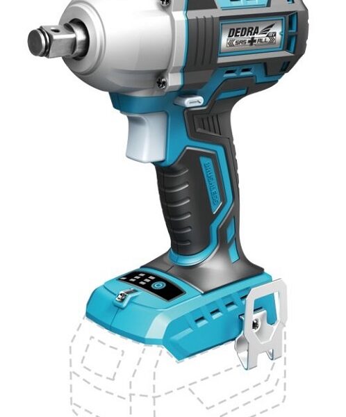 KLUCZ UDAROWY AKUMULATOROWY 1/2'' 18V 450NM 0*AH SAS+