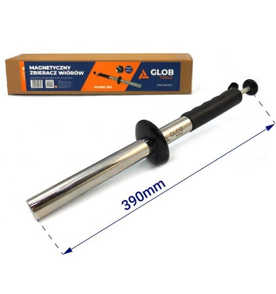 MAGNETYCZNY ZBIERACZ WIÓRÓW GLOB TOOLS 390MM