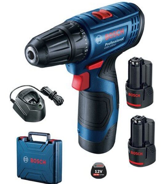 WIERTARKO-WKRĘTARKA AKUMULATOROWA GSR 120-LI 2*2.0*AH