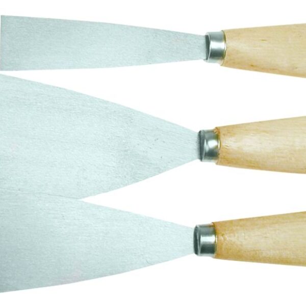 SZPACHELKI MALARSKIE KOMPLET 3-SZTUKOWY  (3,5,8CM)