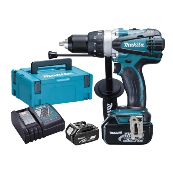 WIERTARKO-WKRĘTARKA AKUMULATOROWA UDAROWA 18V 2*5AH LI 2-BIE
