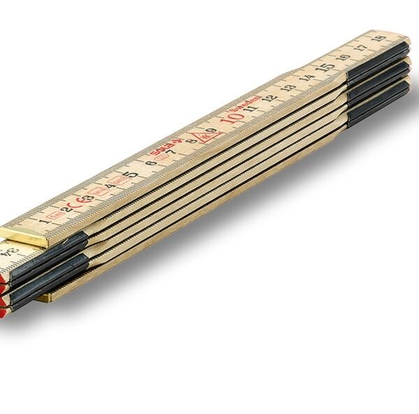 MIARA SKŁADANA DREWNIANA 1M H 1/6W