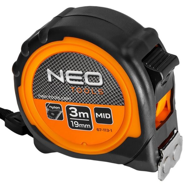 MIARA ZWIJANA STALOWA 3M/19MM MAGNES