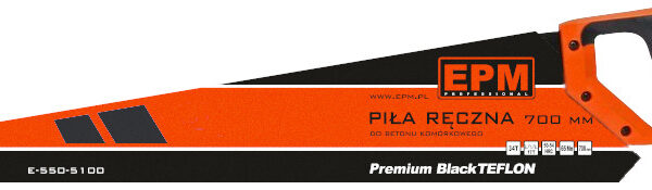 PIŁA DO SUPOREKSU 700MM 34/17Z PREMIUM BLACK TEFLON