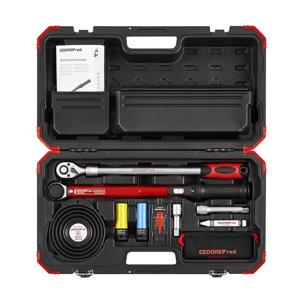 UNIWERSALNY ZESTAW DO MONTAŻU KÓŁ Z KLUCZEM DYNAMOMETRYCZN