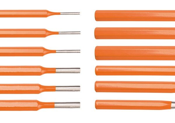 ZESTAW WYBIJAKÓW PRZECINAKÓW I PUNKTAKÓW 12 SZTUK