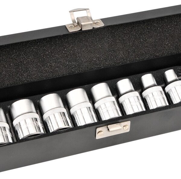 KLUCZE NASADOWE TORX E10-24 ZESTAW 9-SZTUKOWY