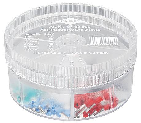 KOŃCÓWKI KABLOWE ZESTAW  400 SZT.