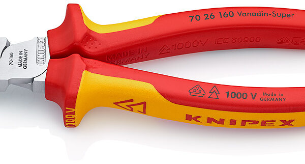 SZCZYPCE TNĄCE BOCZNE IZOLOWANE 160MM