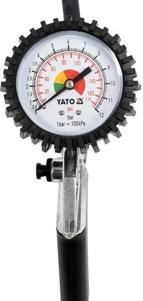 PISTOLET DO POMPOWANIA KÓŁ Z MANOMETREM