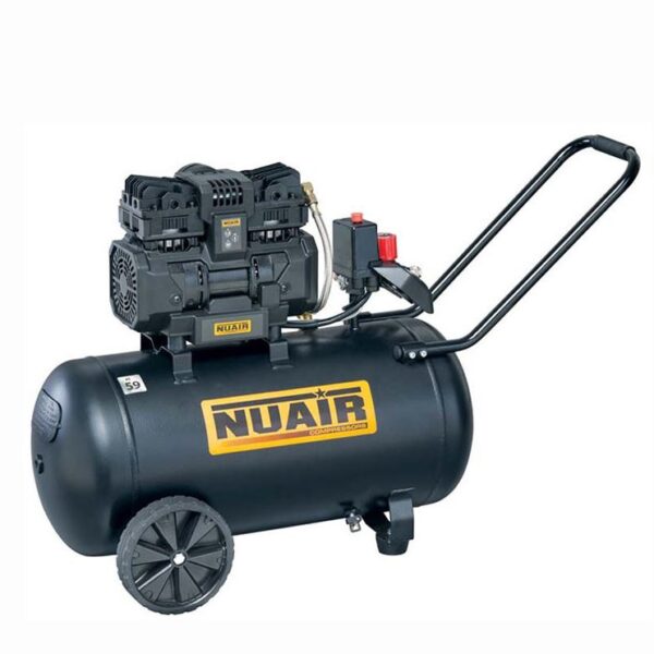 KOMPRESOR BEZOLEJOWY WYCISZONY 50L 8BAR 59DB 1.5KM