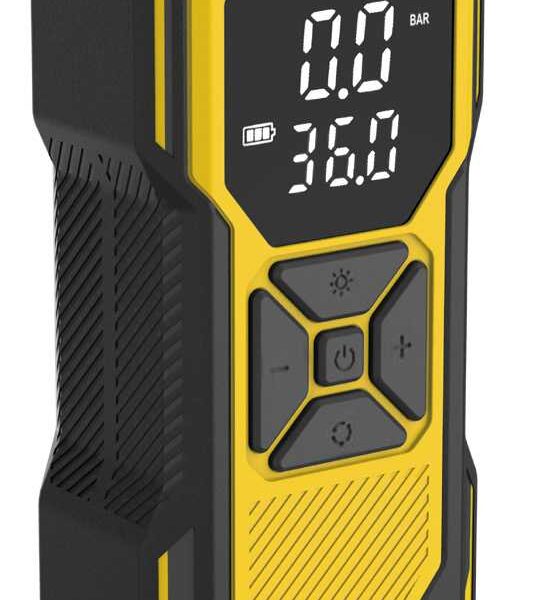 MINI KOMPRESOR AKUMULATOROWY 12V 2000MAH 10BAR USB