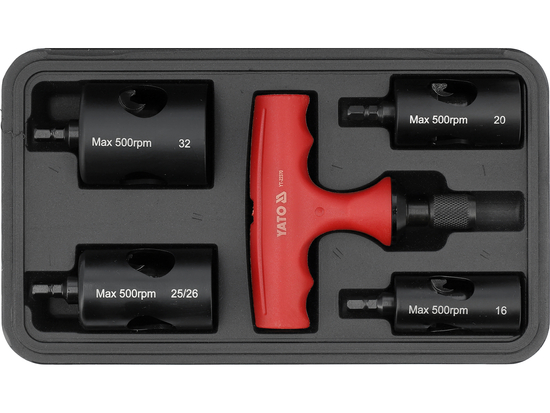 KALIBRATOR Z GRATOWNIKIEM DO RUR PEX/PE 16/20/26/32MM 5EL.